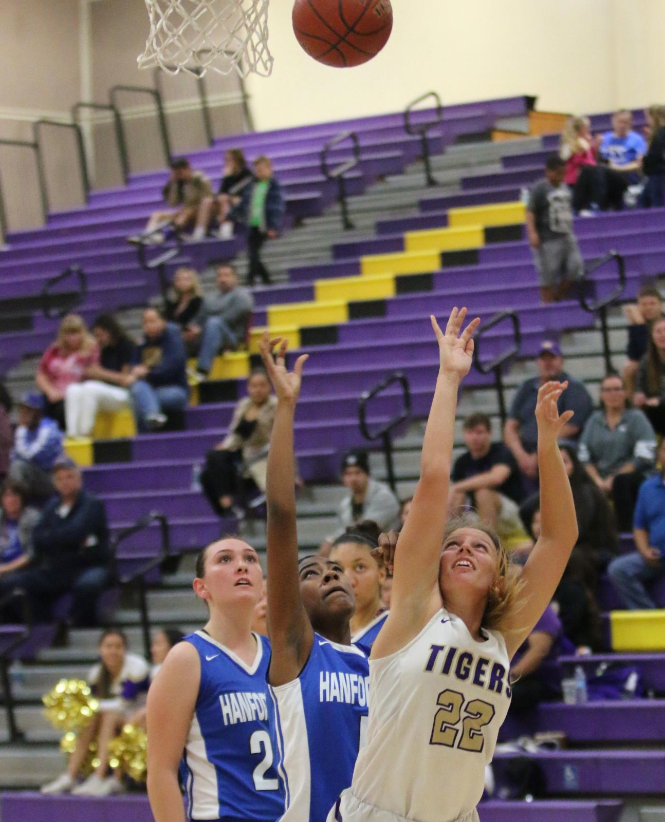 Tigers outshoot Huskies in the fourth